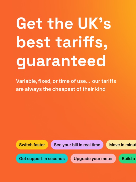 Fuse Energy iPad Screenshots