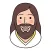 Jesucristo Stickers