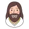 Jesucristo Stickers