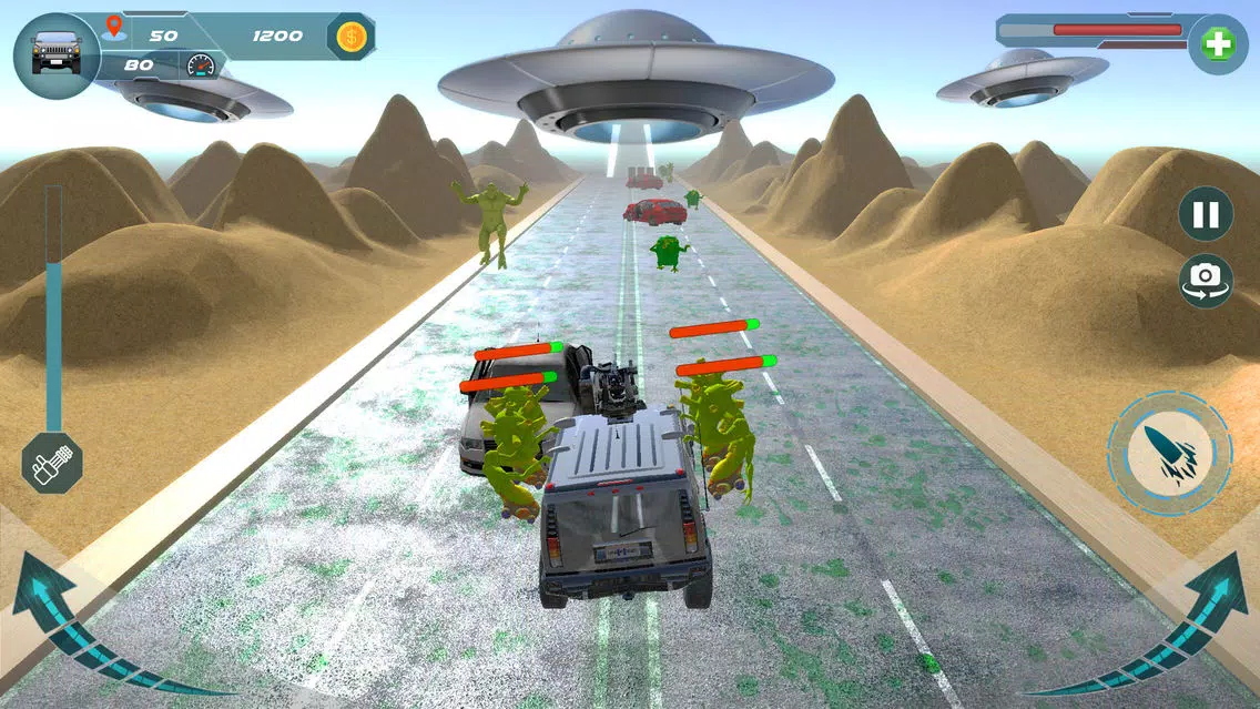 Angry Aliens Bad Land Screenshots