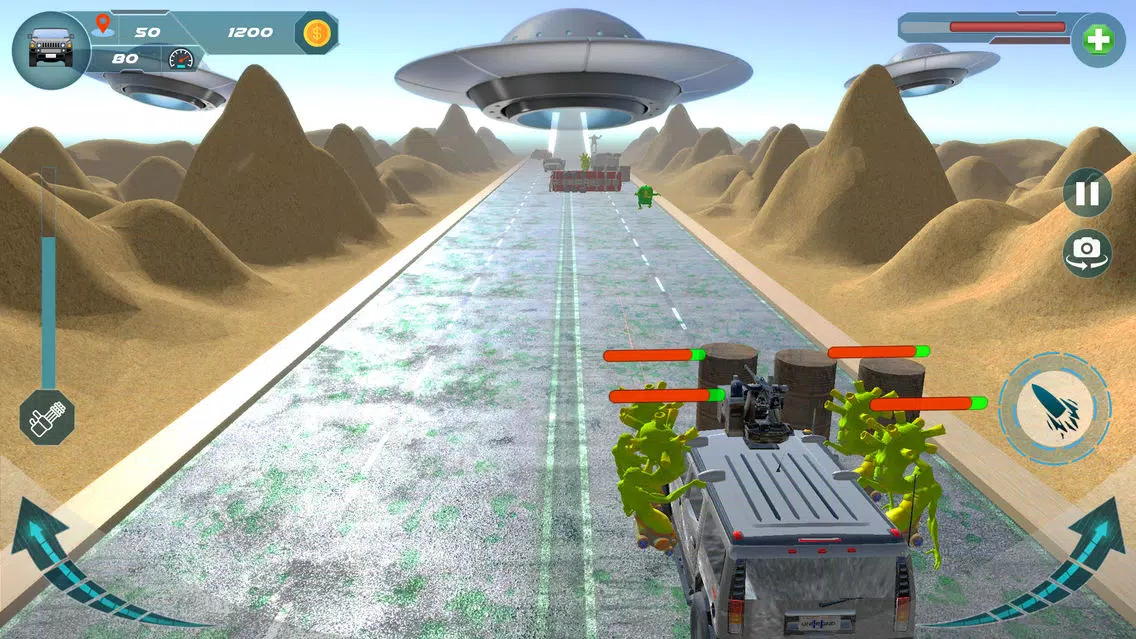 Angry Aliens Bad Land Screenshots