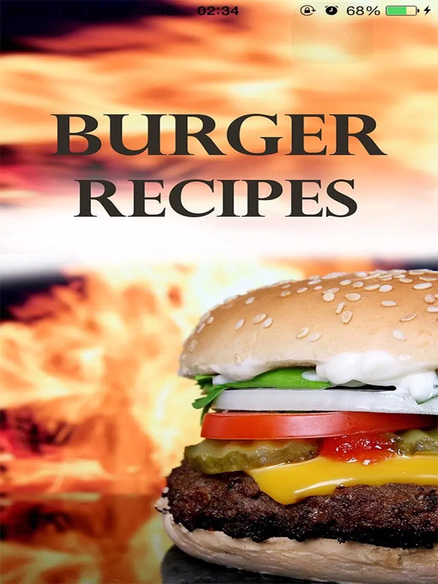 Burger Recipes - Beef Burgers,Veggie Burgers,Chicken Burgers,Burger Sauces iPad Screenshots