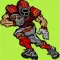 Cartoon Football Sticker - Emoji
