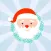 Funny face Christmas characters - Fx Sticker