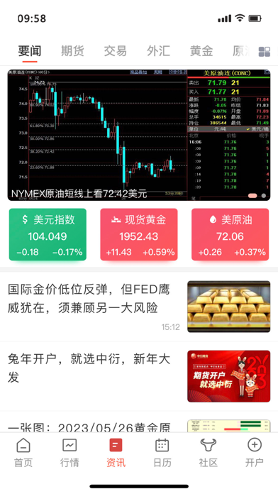汇通财经 Screenshots