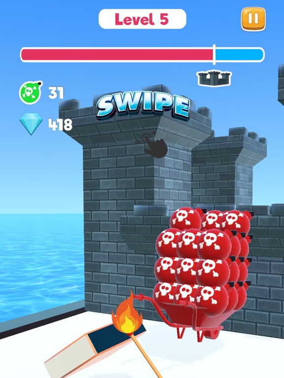 Bomber Rush 3D iPad Screenshots