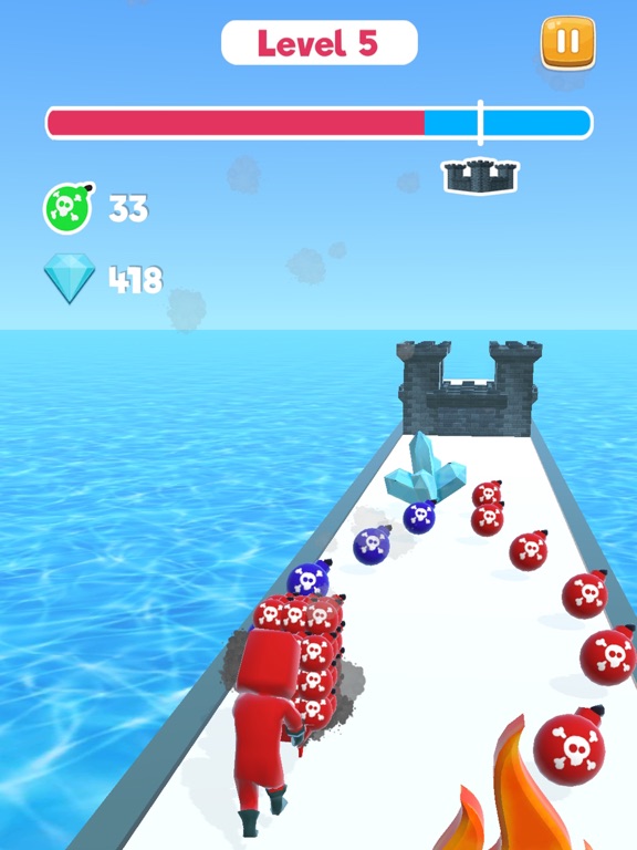 Bomber Rush 3D iPad Screenshots