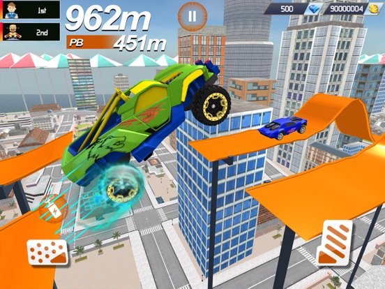 Tangkapan skrin Monster Truck 4x4 Racing Games iPad 