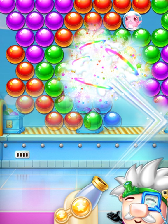 Bubble Rainbow For Christmas Game iPad Screenshots