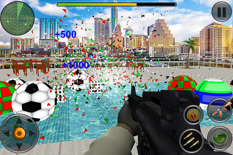 House Interior Destruction Shooting Sim Screenshots