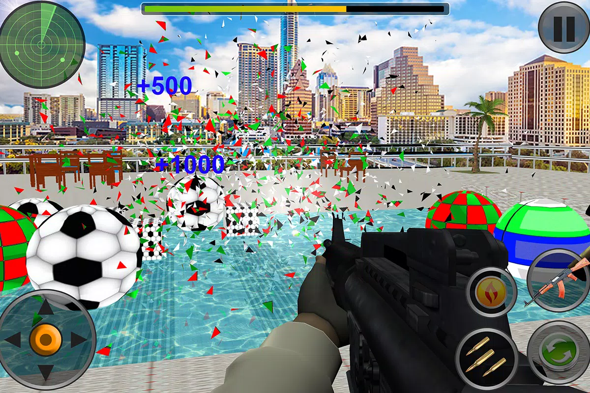 House Interior Destruction Shooting Sim Screenshots