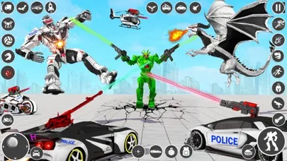 Zrzuty ekranu Dragon Robot FireFighter Truck