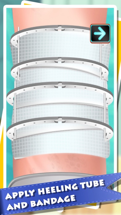 Knee Surgery Simulator - Kids First Aid Helper Game Screenshots
