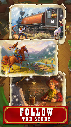 Jewels of the Wild West・Match3 Screenshots