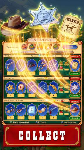 Jewels of the Wild West・Match3 Screenshots