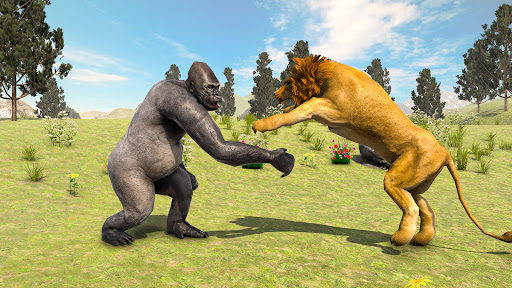 Angry Wild Gorilla Animal Game Screenshots