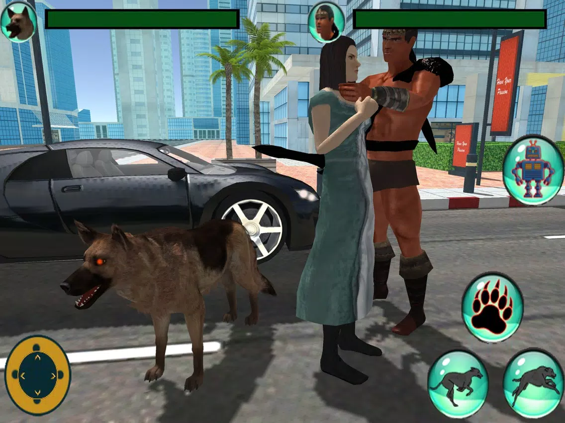 ภาพหน้าจอของ Police Dog Robot Transformation iPad 