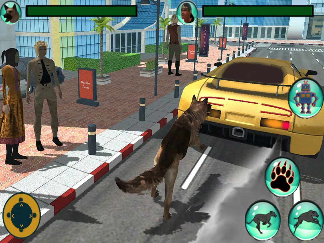 ภาพหน้าจอของ Police Dog Robot Transformation iPad 