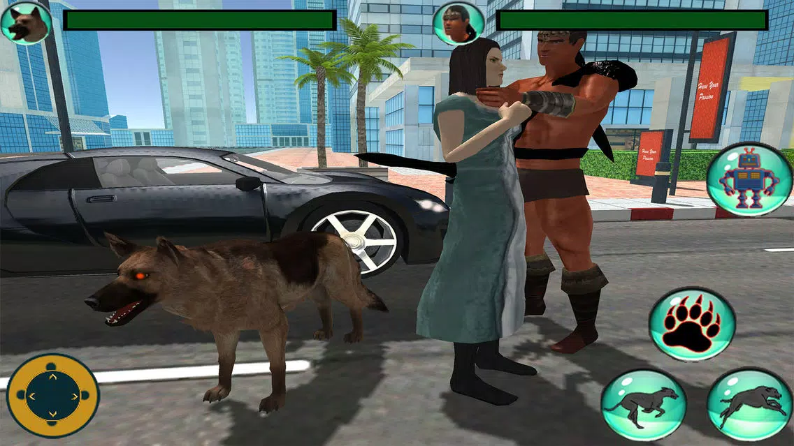 ภาพหน้าจอของ Police Dog Robot Transformation