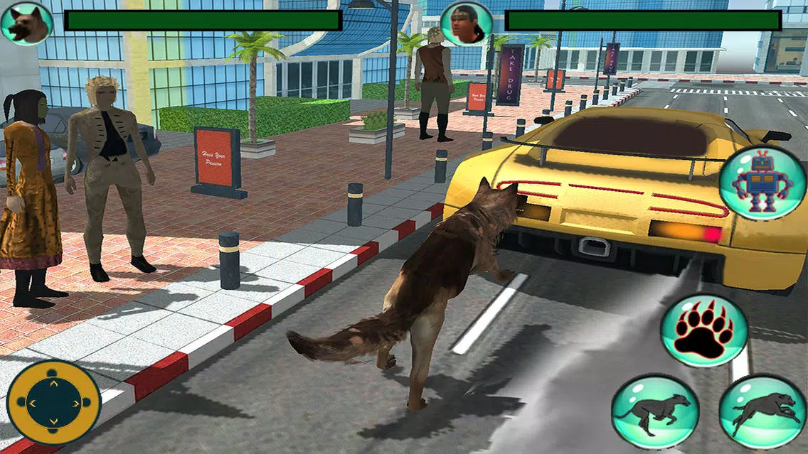 ภาพหน้าจอของ Police Dog Robot Transformation