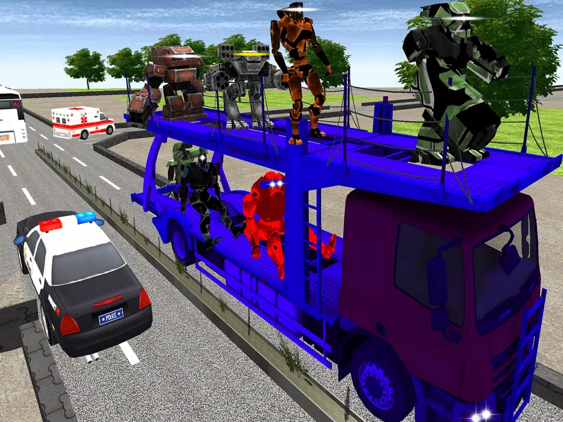 Robot Transformation & Truck Transportation iPad  Ekran Görüntüleri