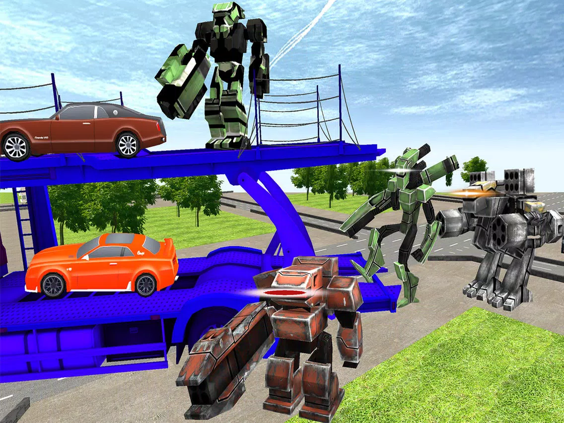 Robot Transformation & Truck Transportation iPad  Ekran Görüntüleri