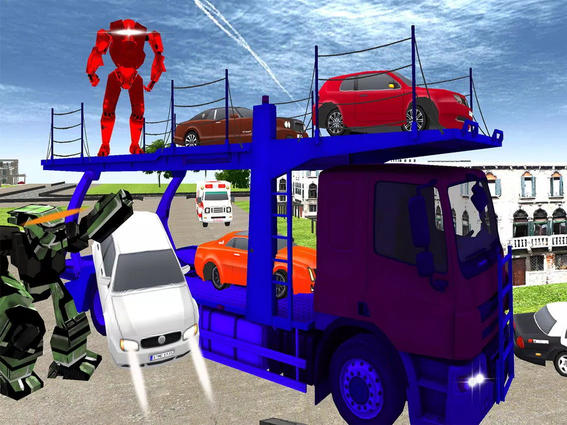 Robot Transformation & Truck Transportation iPad  Ekran Görüntüleri