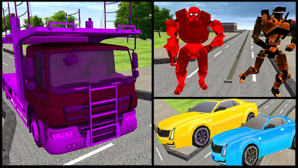 Robot Transformation & Truck Transportation Ekran Görüntüleri
