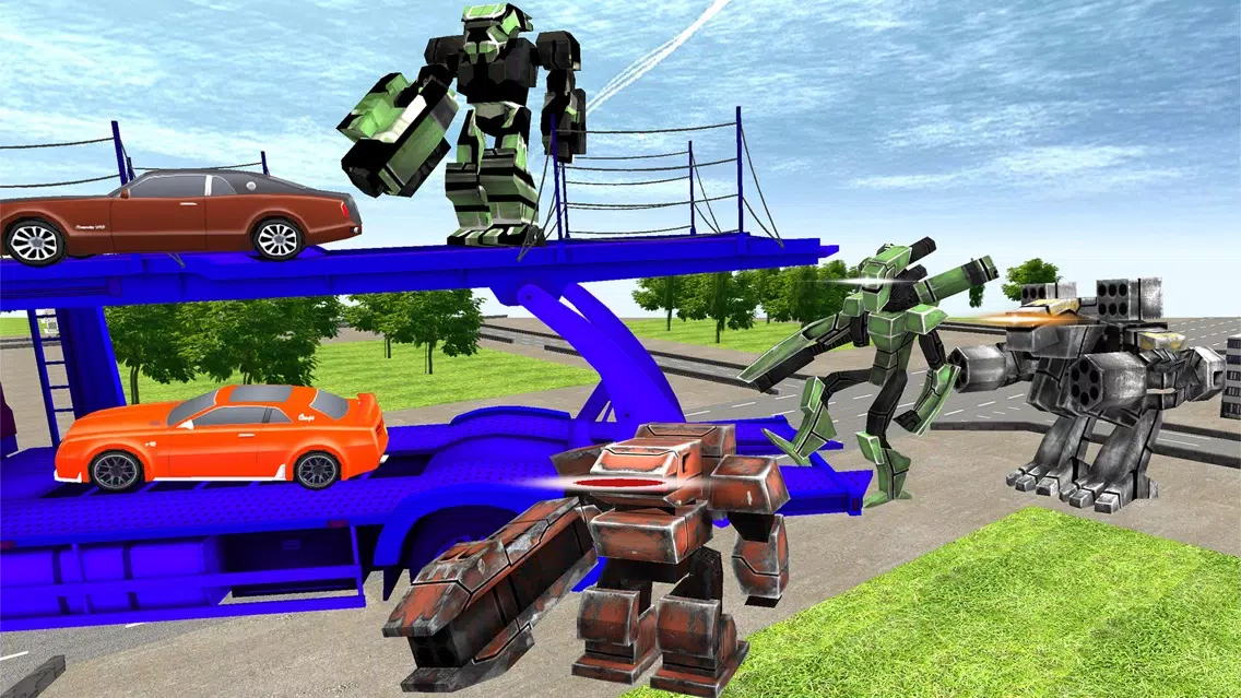 Robot Transformation & Truck Transportation Ekran Görüntüleri