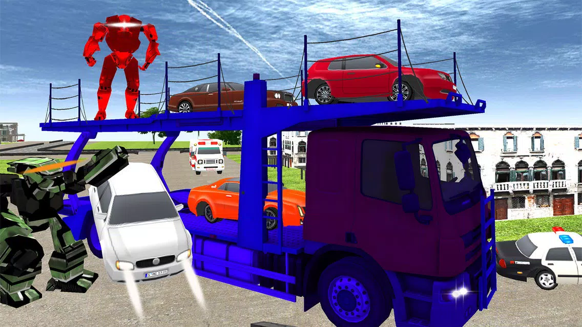 Robot Transformation & Truck Transportation Ekran Görüntüleri