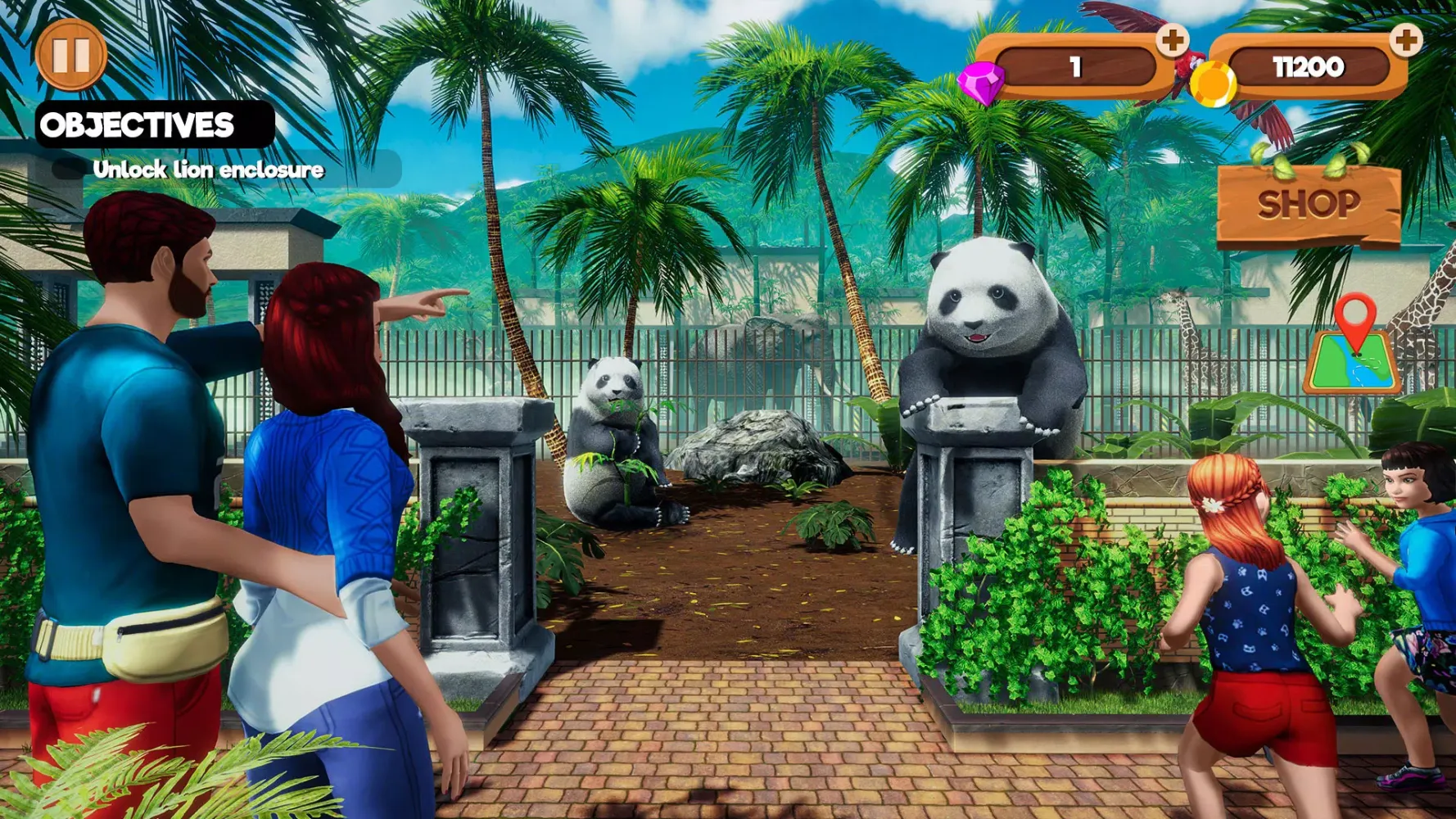 Wonder Animal Zoo Park Games Screenshots
