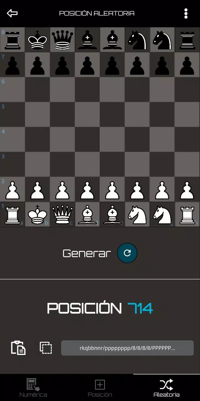 Chess 960 Generator स्क्रीनशॉट