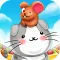 Cats and Mouse Battle for Cake