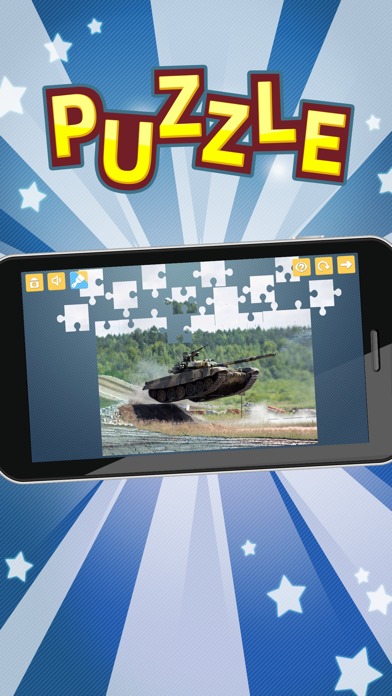 Military Tank Jigsaw Puzzles HD Screenshots