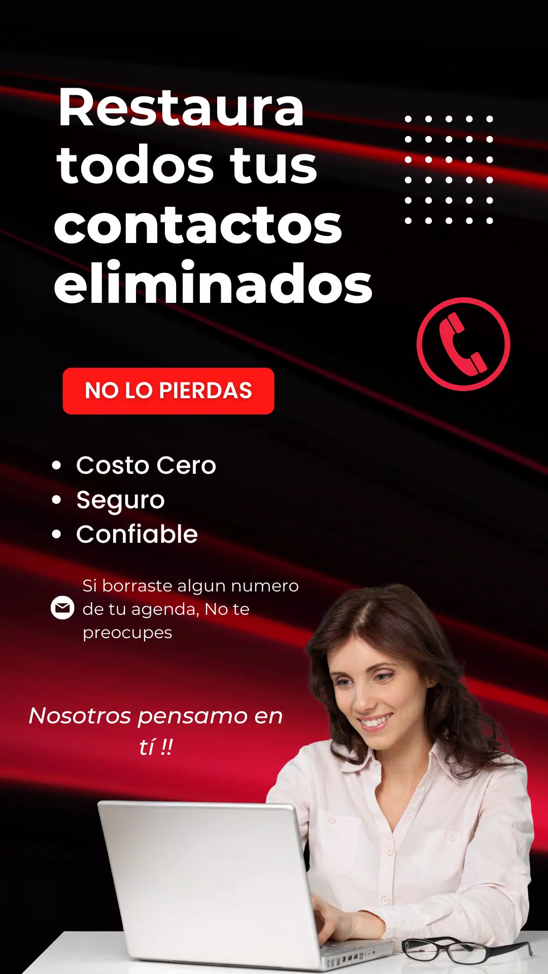 Como recuperar contactos Screenshots
