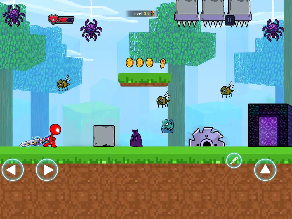 Red Stickman Great War iPad 应用截图