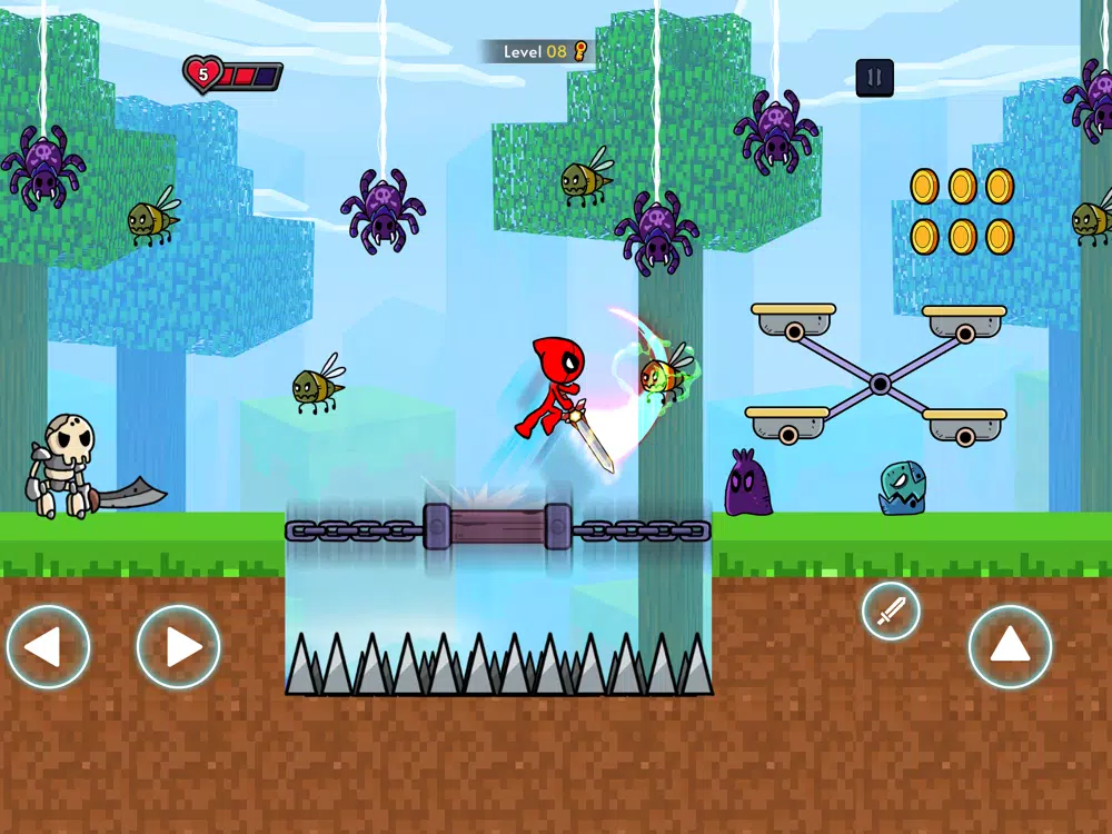 Red Stickman Great War iPad 应用截图