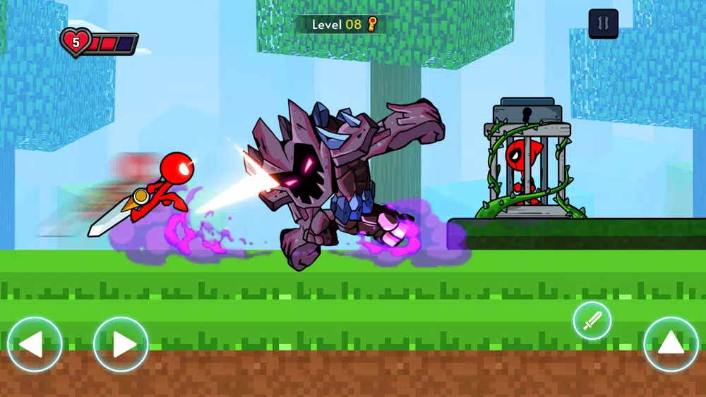 Red Stickman Great War应用截图