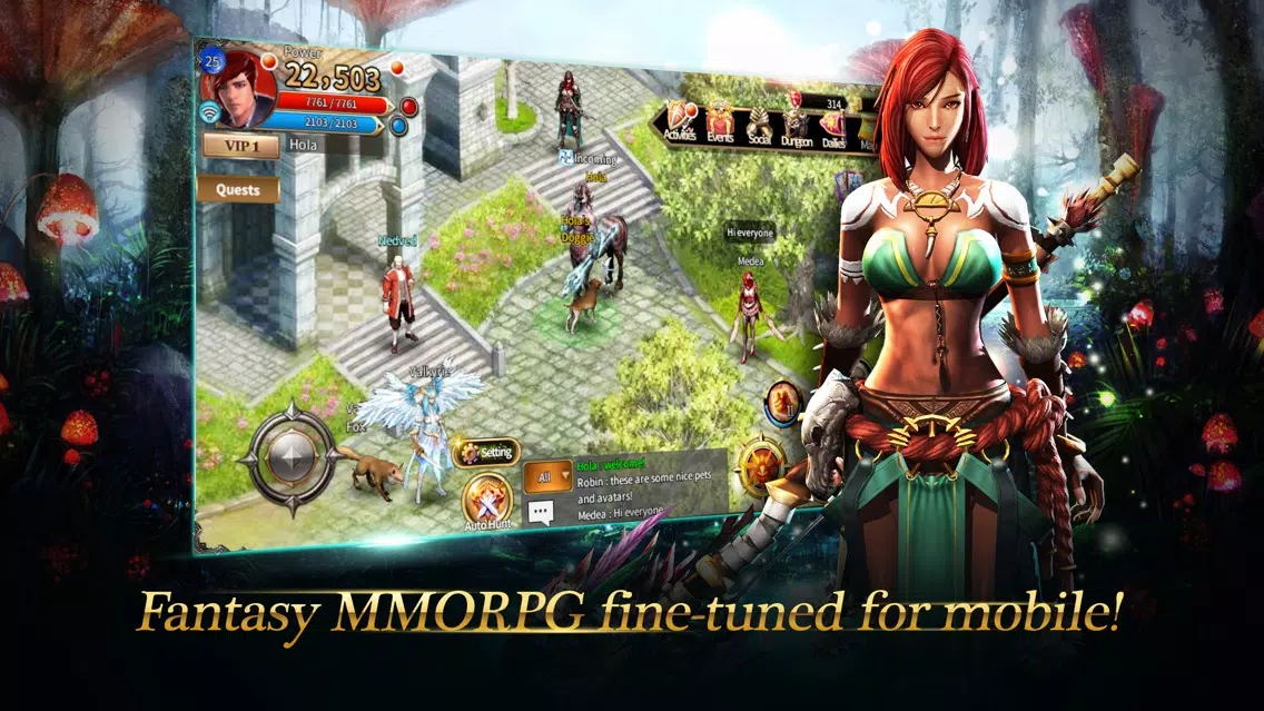 Arcane Online - Best 2D MMORPG स्क्रीनशॉट