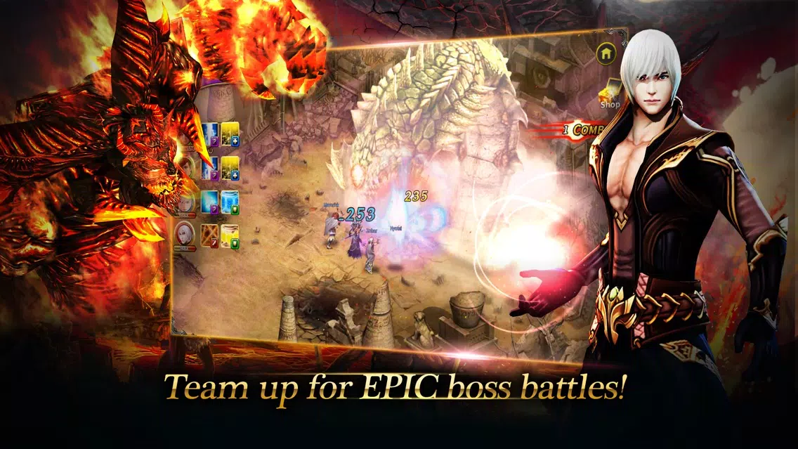 Arcane Online - Best 2D MMORPG स्क्रीनशॉट