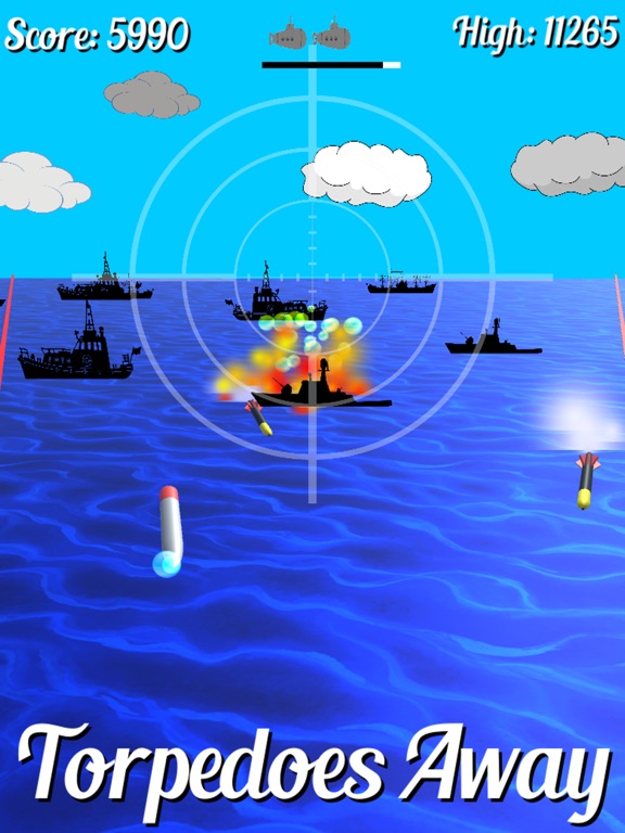 Capturas de pantalla de Torpedoes Away Pro iPad 