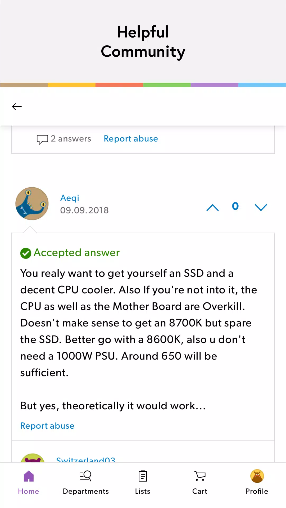 Galaxus Screenshots