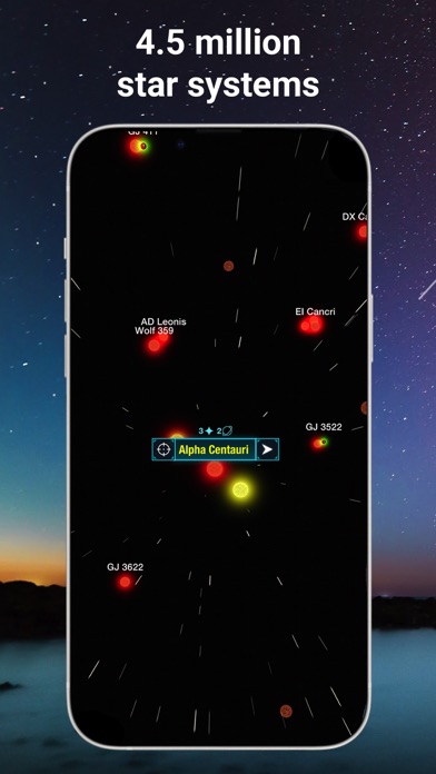 Galaxy Map - Stars and Planets Screenshots