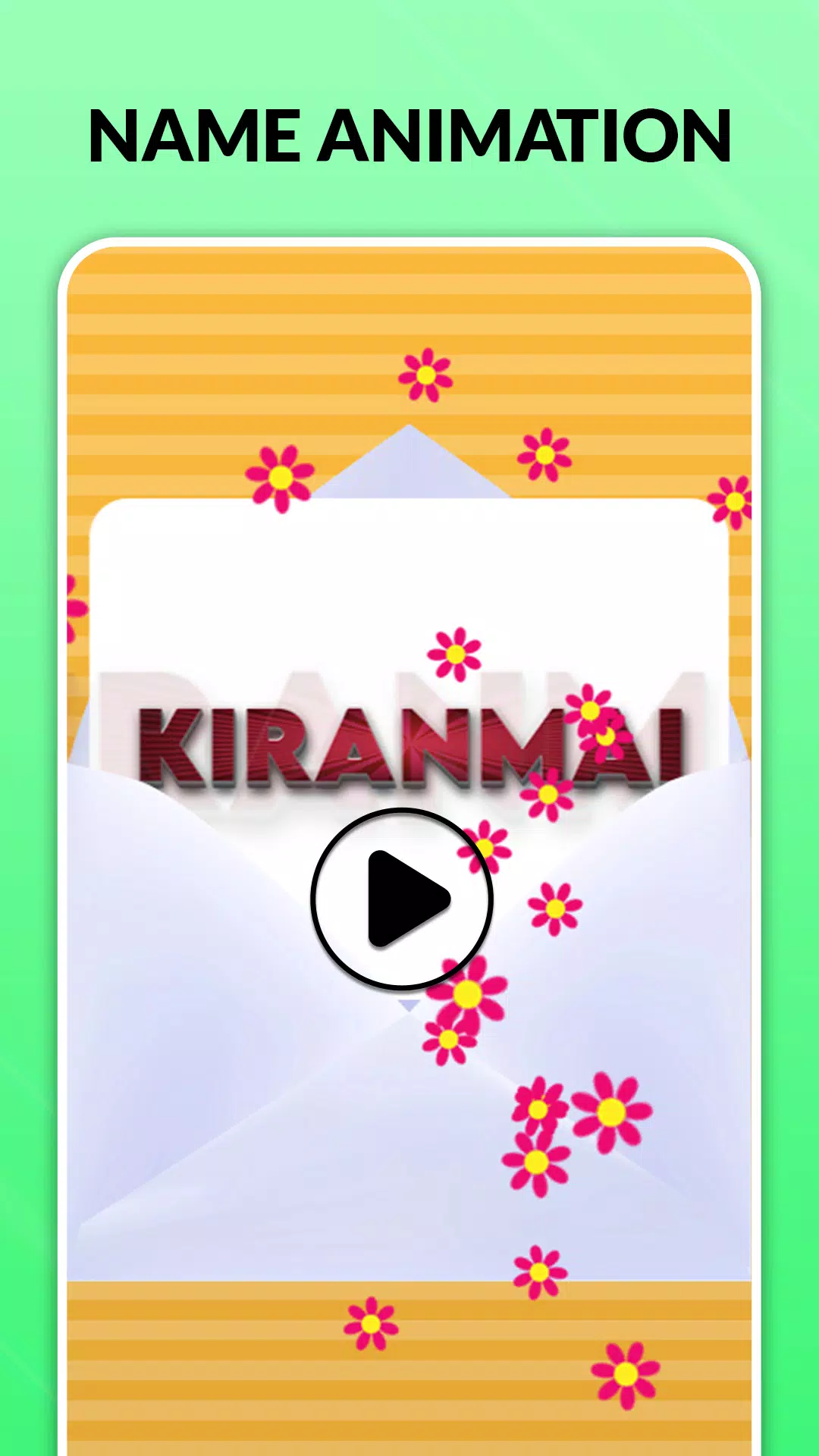 Name Editing App -Style Art Screenshots