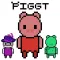 Piggy Pixel Art Coloring Paint
