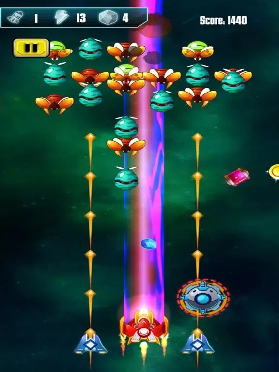 Galaxy Invader Shooter iPad  Screenshots