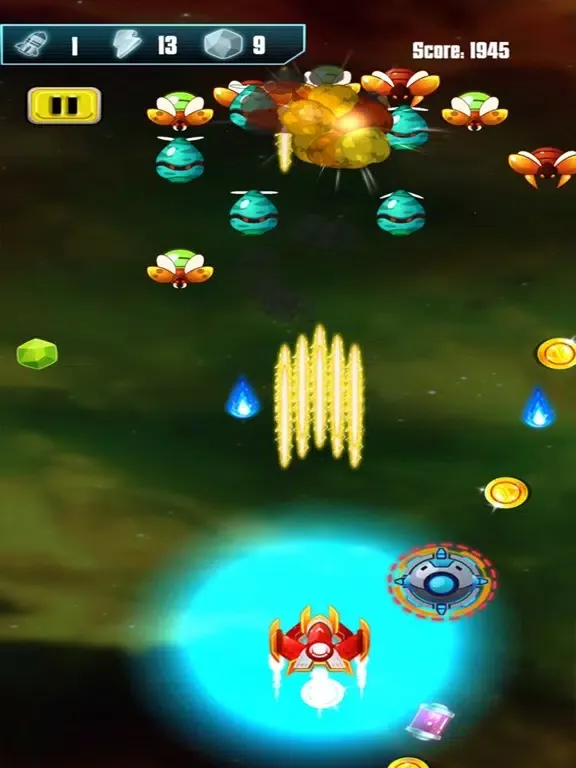 Galaxy Invader Shooter iPad  Screenshots
