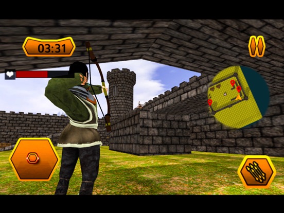 Bow Arrow Castle Knight iPad 應用截圖