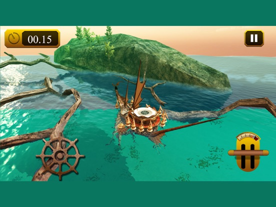 Steampunk Boat Parking & River Duty Simulator iPad Screenshots