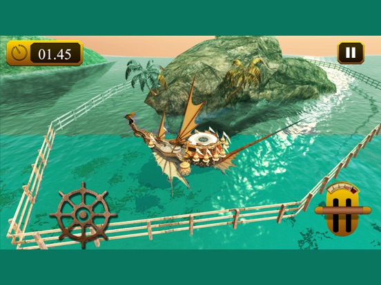 Steampunk Boat Parking & River Duty Simulator iPad Screenshots